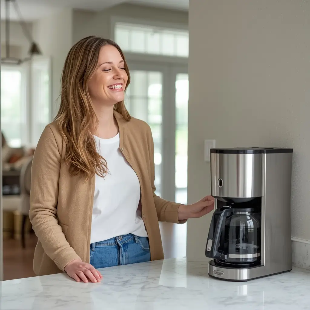 KitchenAid coffee maker repair service happy customer.